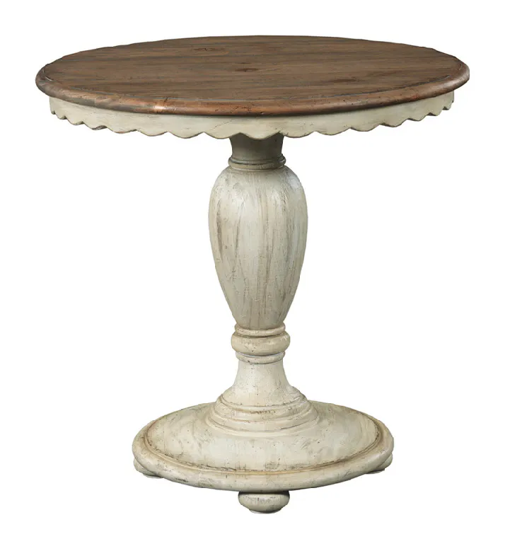 Kincaid 75-020 Weatherford Accent Table Cornsilk Kincaid 75-020 Weatherford Accent Table Cornsilk