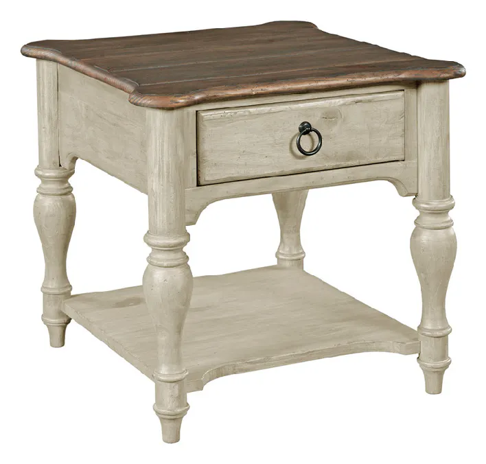 Kincaid 75-021 Weatherford End Table Cornsilk Kincaid 75-021 Weatherford End Table Cornsilk