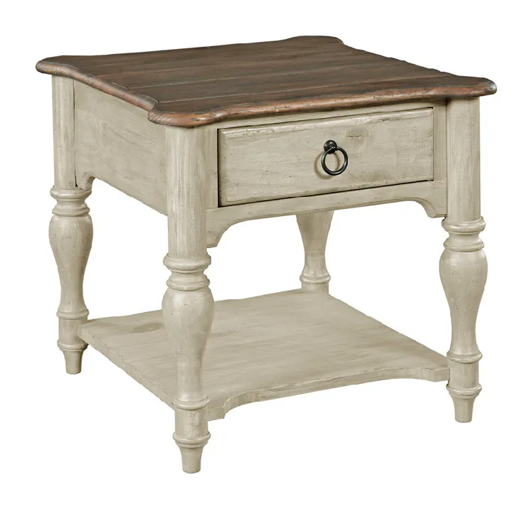 Kincaid 75-021 Weatherford End Table Cornsilk Kincaid 75-021 Weatherford End Table Cornsilk