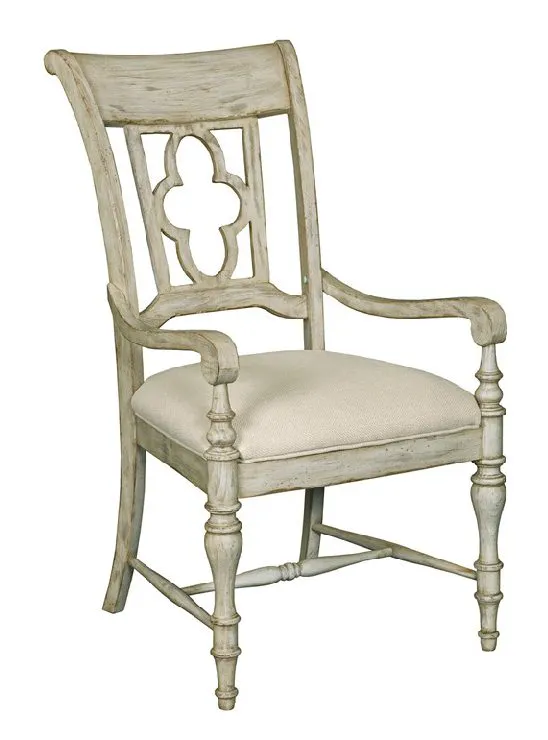 Kincaid 75-062 Weatherford Arm Chair Cornsilk