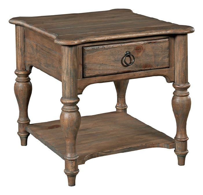 Kincaid 76-021 Weatherford End Table Heather Kincaid 76-021 Weatherford End Table Heather