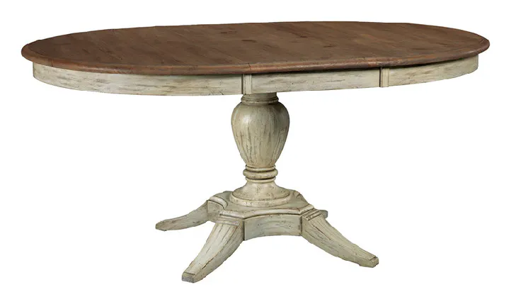Kincaid 75-052P Weatherford Milford Dining Table Cornsilk Kincaid 75-052P Weatherford Milford Dining Table Cornsilk