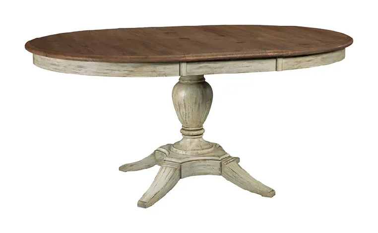 Kincaid 75-052P Weatherford Milford Dining Table Cornsilk Kincaid 75-052P Weatherford Milford Dining Table Cornsilk
