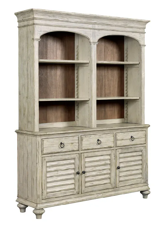 Kincaid 75-079p Weatherford Hastings Open Hutch and Buffet Kincaid 75-079p Weatherford Hastings Open Hutch and Buffet
