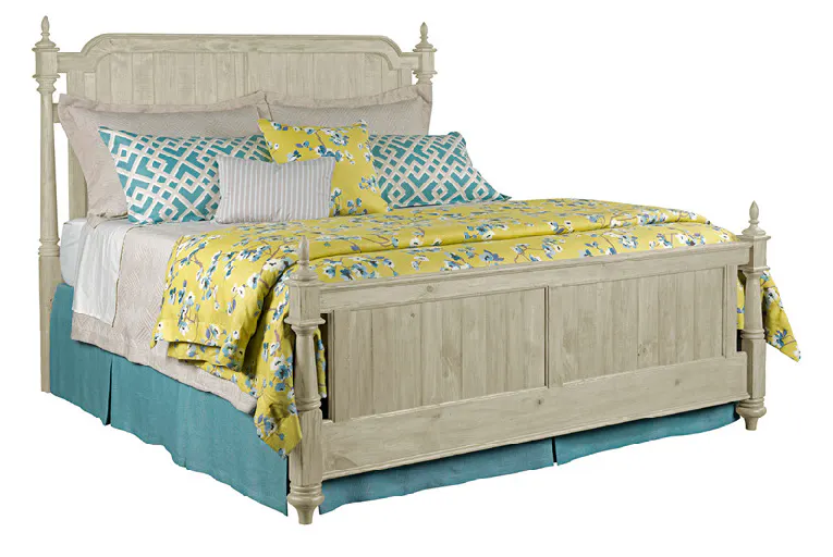 Kincaid 75-135P Weatherford Westland Bed Queen Cornsilk Kincaid 75-135P Weatherford Westland Bed Queen Cornsilk