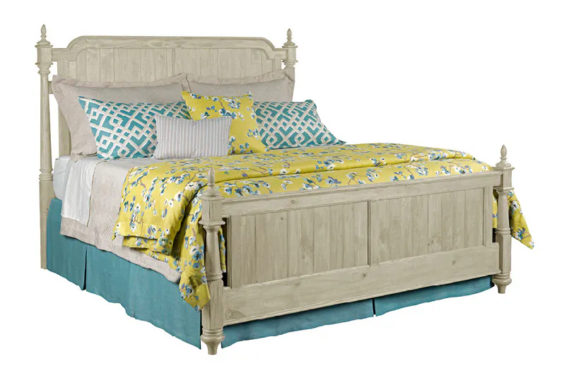 Kincaid 75-135P Weatherford Westland Bed Queen Cornsilk Kincaid 75-135P Weatherford Westland Bed Queen Cornsilk