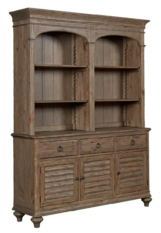 Kincaid 76-079p Weatherford Hastings Open Hutch and Buffet Kincaid 76-079p Weatherford Hastings Open Hutch and Buffet