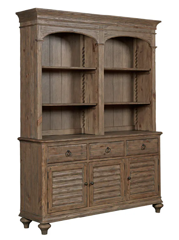 Kincaid 76-079p Weatherford Hastings Open Hutch and Buffet Kincaid 76-079p Weatherford Hastings Open Hutch and Buffet