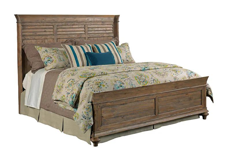 Kincaid 76-130P Weatherford Shelter Bed Queen Heather Kincaid 76-130P Weatherford Shelter Bed Queen Heather