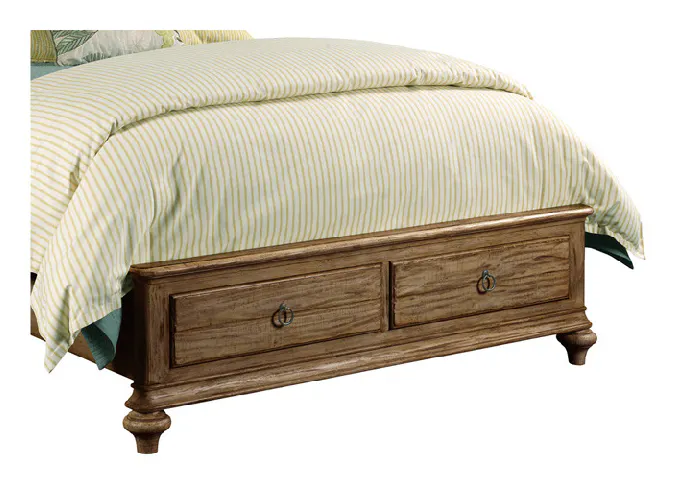 Kincaid 76-139R Weatherford Storage Footboard King Heather Kincaid 76-139R Weatherford Storage Footboard King Heather