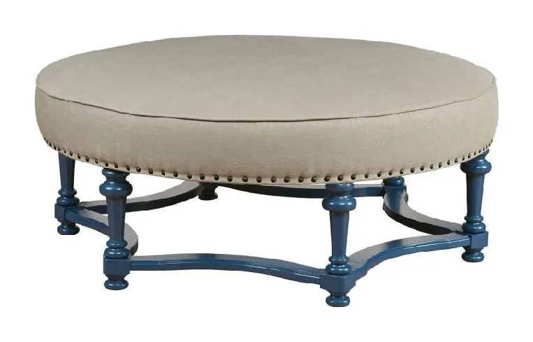 Kincaid UPH-141-03 Hampstead Round Cocktail Ottoman Kincaid UPH-141-03 Hampstead Round Cocktail Ottoman