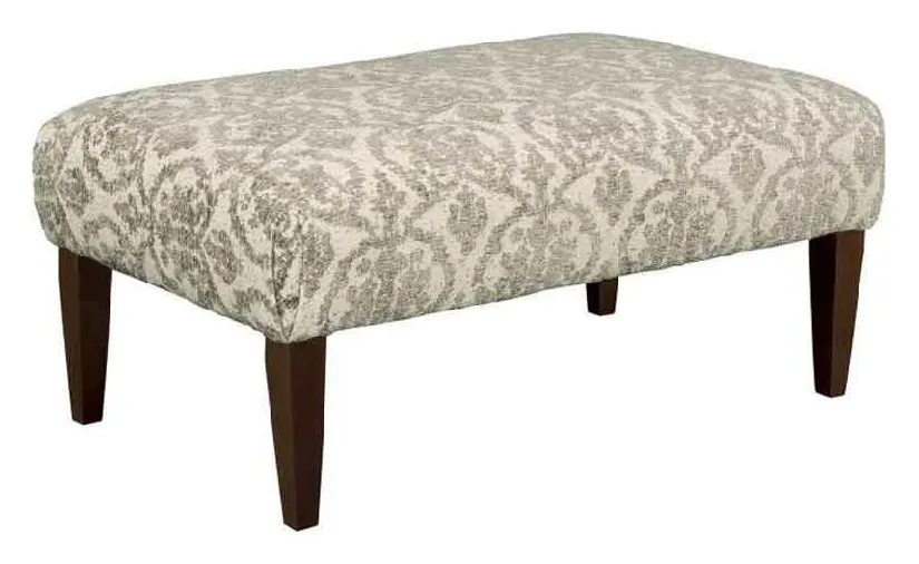 Kincaid UPH-OTT1-02 Medium Cocktail Ottoman Tapered Leg Kincaid UPH-OTT1-02 Medium Cocktail Ottoman Tapered Leg