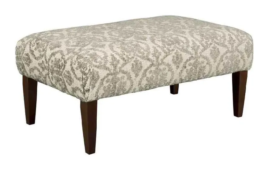 Kincaid UPH-OTT1-02 Medium Cocktail Ottoman Tapered Leg Kincaid UPH-OTT1-02 Medium Cocktail Ottoman Tapered Leg
