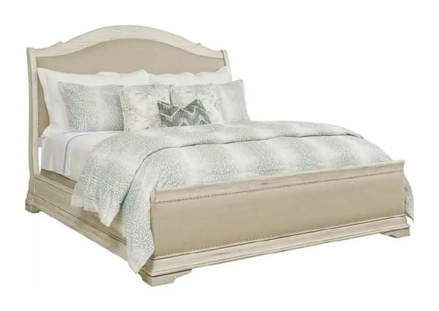 Kincaid 020-323P Selwyn Kelly Upholstered Sleigh Queen Bed Complete Kincaid 020-323P Selwyn Kelly Upholstered Sleigh Queen Bed Complete