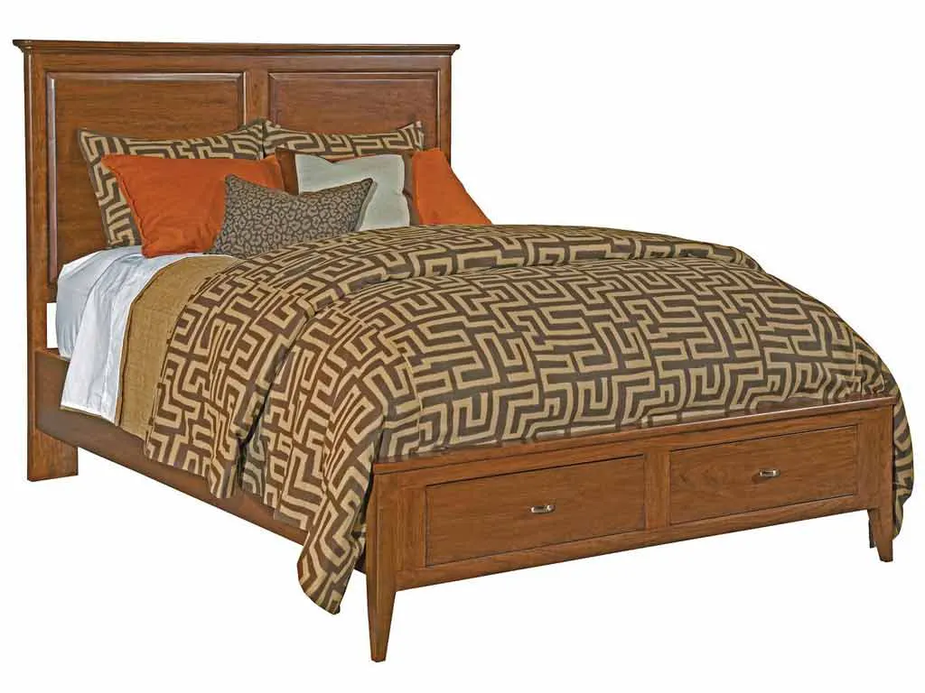 Kincaid 63-136V Cherry Park Panel Bed King with storage Kincaid 63-136V Cherry Park Panel Bed King with storage