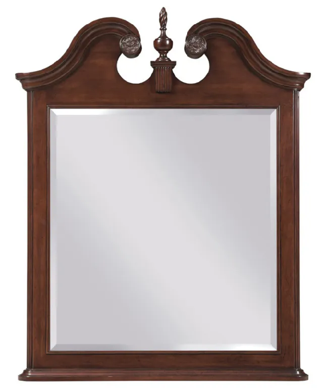 Kincaid 607-030 Hadleigh Vertical Pediment Mirror Kincaid 607-030 Hadleigh Vertical Pediment Mirror