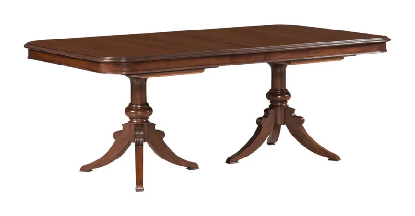 Kincaid 607-744P Hadleigh Double Pedestal Dining Table Kincaid 607-744P Hadleigh Double Pedestal Dining Table