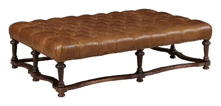 Kincaid UPH-146-03L Delaney Leather Cocktail Ottoman Kincaid UPH-146-03L Delaney Leather Cocktail Ottoman