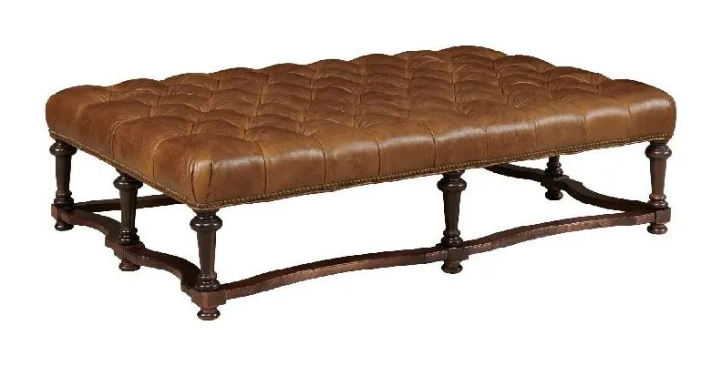 Kincaid UPH-146-03L Delaney Leather Cocktail Ottoman Kincaid UPH-146-03L Delaney Leather Cocktail Ottoman