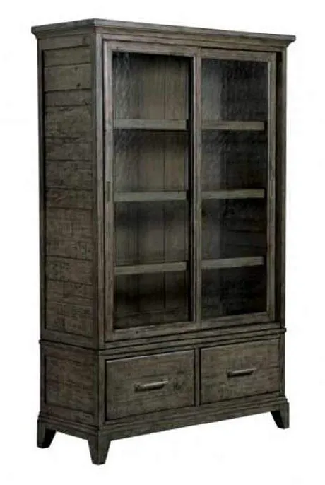 Kincaid 706-830CP Plank Road Darby Display Cabinet Complete