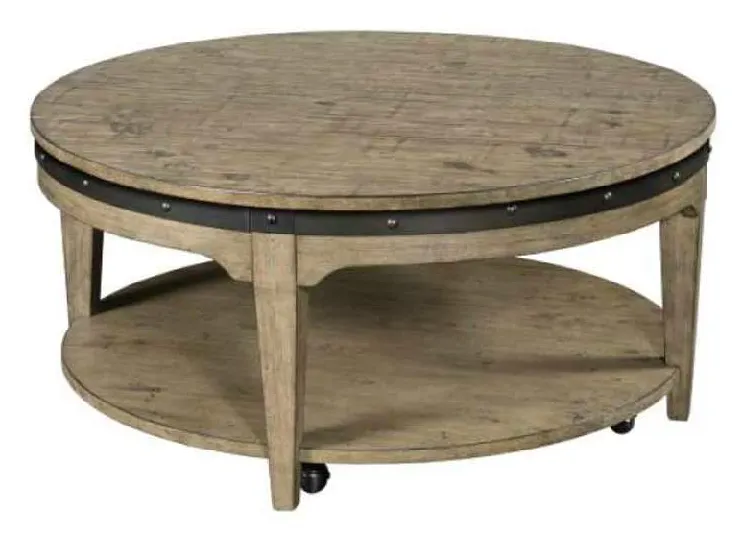 Kincaid 706-911S Plank Road Artisans Round Cocktail Table Kincaid 706-911S Plank Road Artisans Round Cocktail Table