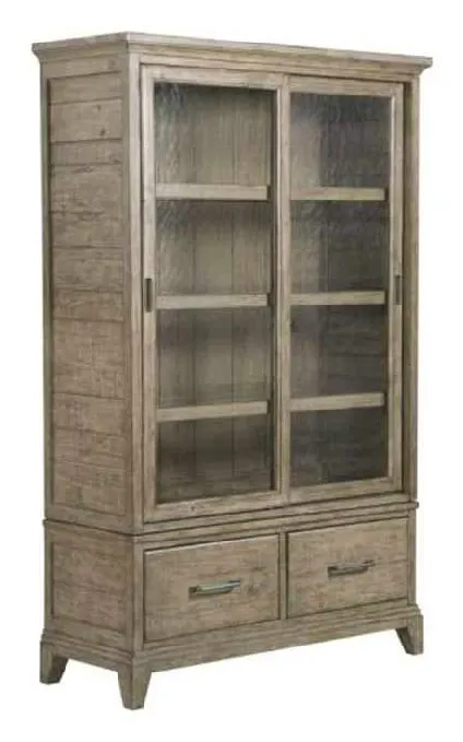 Kincaid 706-830SP Plank Road Darby Display Cabinet Complete Kincaid 706-830SP Plank Road Darby Display Cabinet Complete