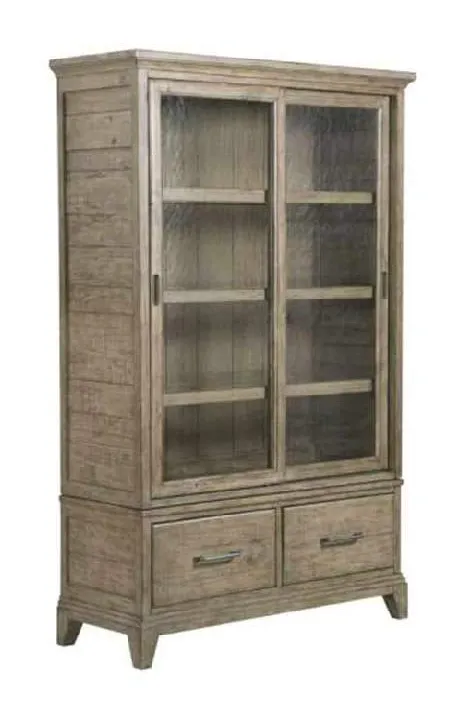 Kincaid 706-830SP Plank Road Darby Display Cabinet Complete Kincaid 706-830SP Plank Road Darby Display Cabinet Complete