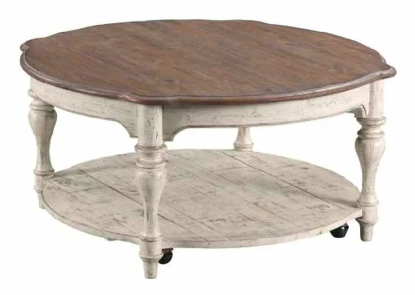 Kincaid 75-024 Weatherford Bolton Round Cocktail Table