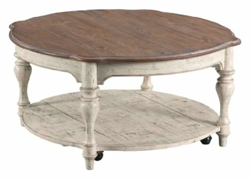 Kincaid 75-024 Weatherford Bolton Round Cocktail Table Kincaid 75-024 Weatherford Bolton Round Cocktail Table