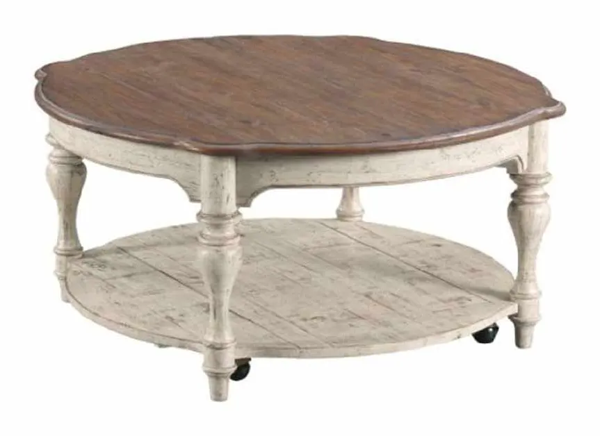 Kincaid 75-024 Weatherford Bolton Round Cocktail Table Kincaid 75-024 Weatherford Bolton Round Cocktail Table