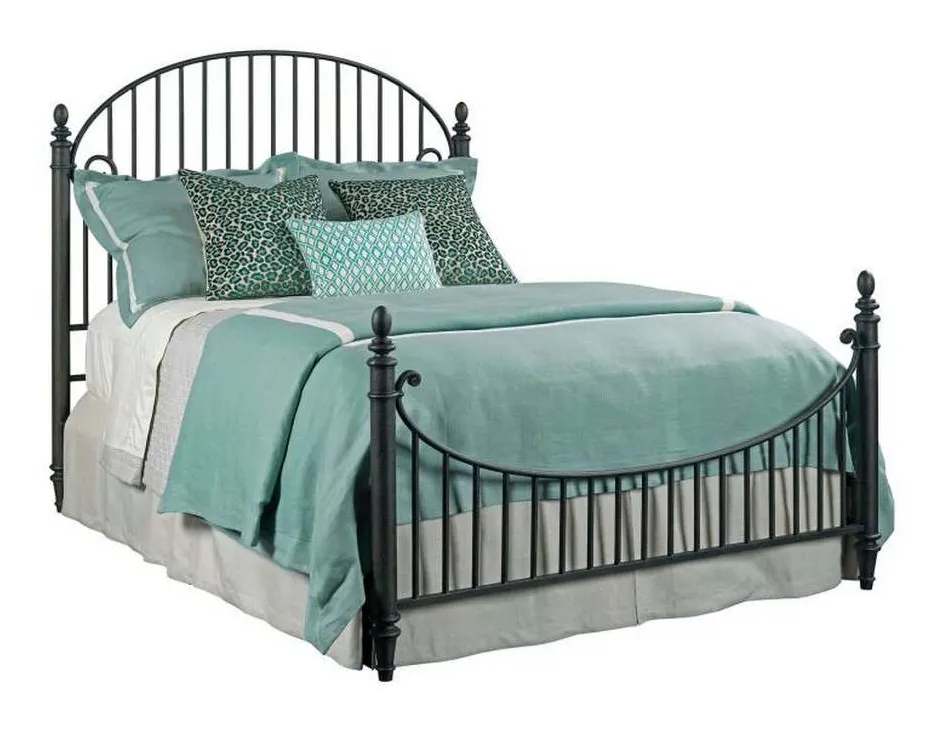 Kincaid 76-126P Weatherford Caitlins King Metal Bed Complete Kincaid 76-126P Weatherford Caitlins King Metal Bed Complete