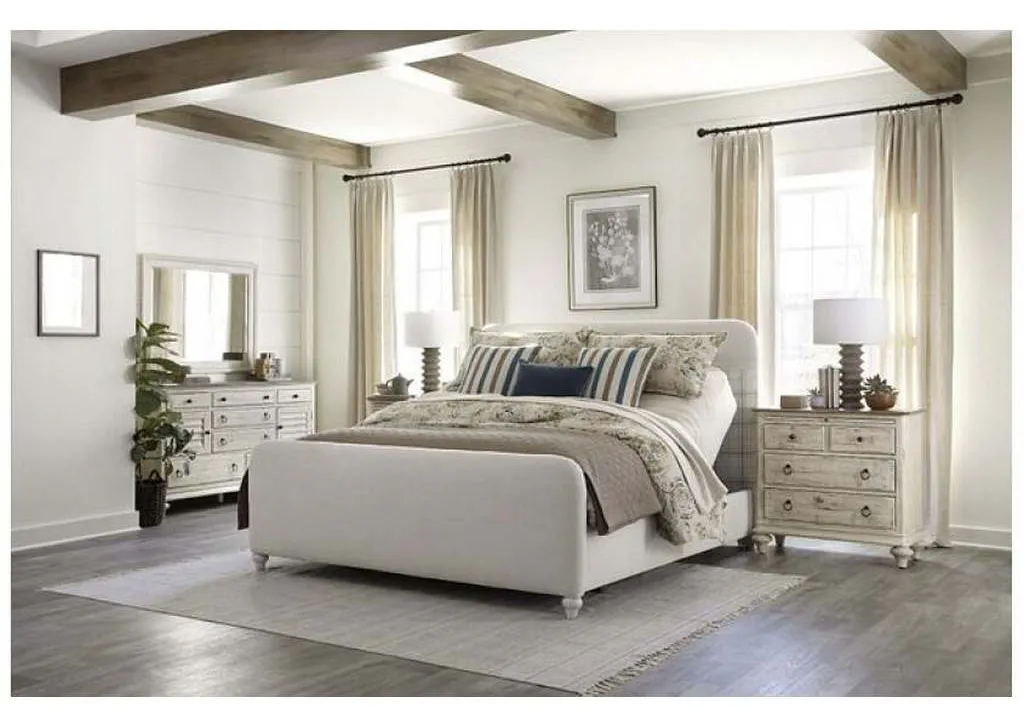 Kincaid UPH-10-850FP Margo Queen Bed With Matching Footboard Package Kincaid UPH-10-850FP Margo Queen Bed With Matching Footboard Package