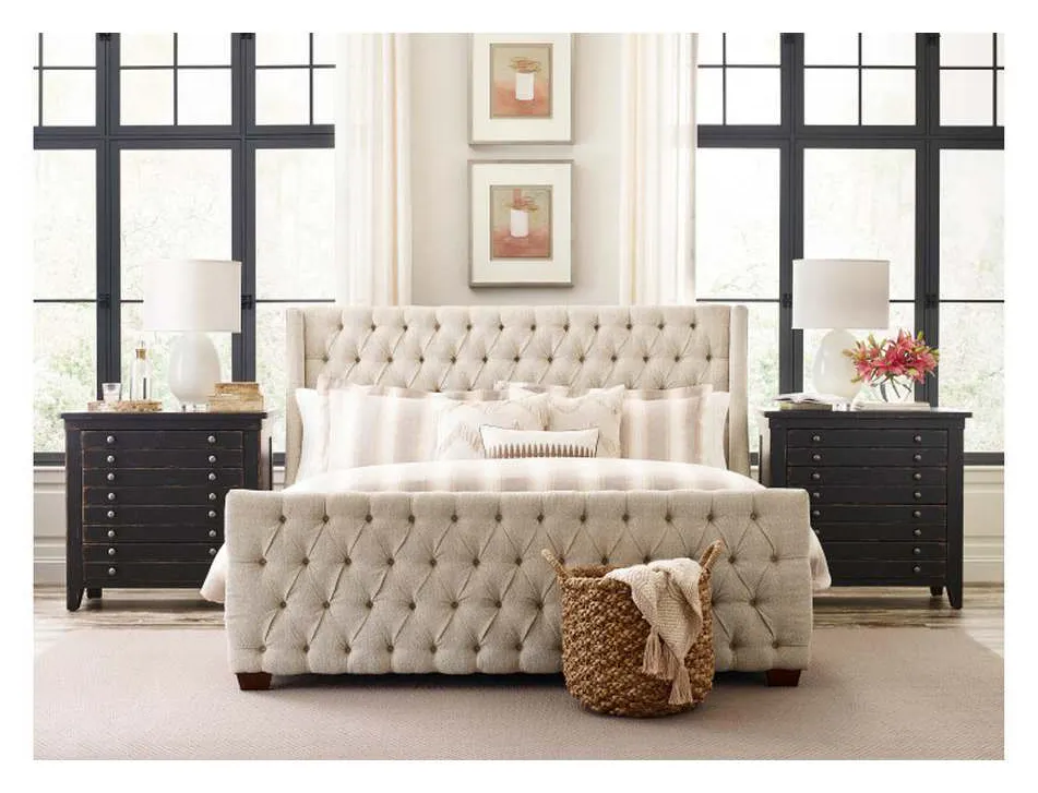 Kincaid UPH-10-966P Mia King Upholstery Bed Kincaid UPH-10-966P Mia King Upholstery Bed