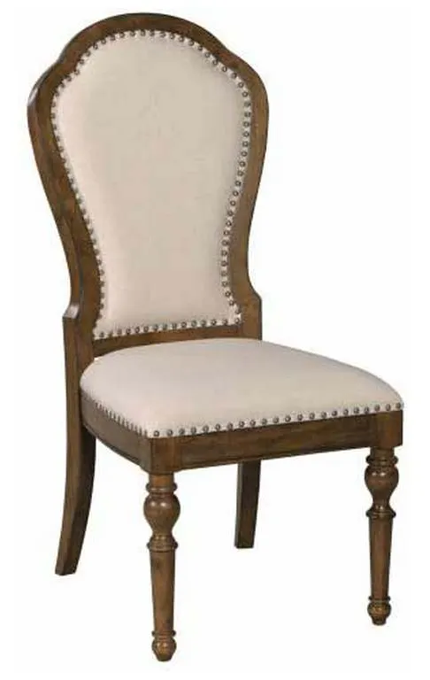 Kincaid 161-622 Commonwealth Kirkman Upholstered Back Side Chair Kincaid 161-622 Commonwealth Kirkman Upholstered Back Side Chair