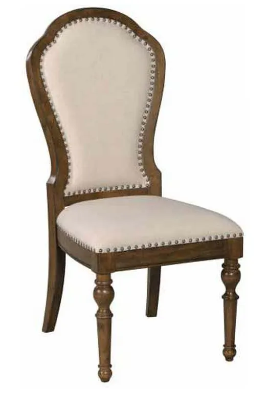 Kincaid 161-622 Commonwealth Kirkman Upholstered Back Side Chair Kincaid 161-622 Commonwealth Kirkman Upholstered Back Side Chair