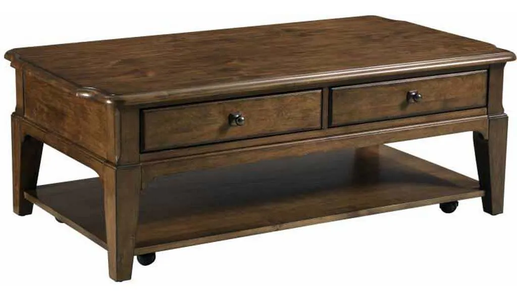 Kincaid 161-910 Commonwealth Washburn Rectangular Cocktail Table Kincaid 161-910 Commonwealth Washburn Rectangular Cocktail Table