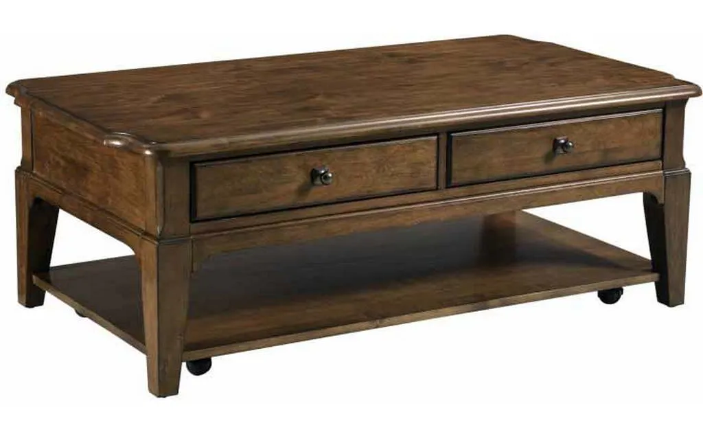 Kincaid 161-910 Commonwealth Washburn Rectangular Cocktail Table Kincaid 161-910 Commonwealth Washburn Rectangular Cocktail Table