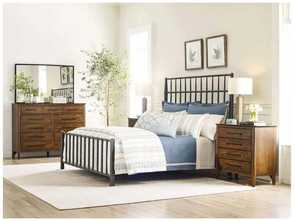 Kincaid Furniture 269-300P Abode Sylvan Queen Metal Bed Complete Kincaid Furniture 269-300P Abode Sylvan Queen Metal Bed Complete