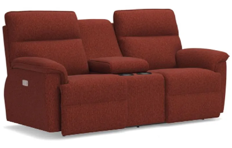 Lazboy 49U706 Jay Power Reclining Loveseat with Headrest and Console Lazboy 49U706 Jay Power Reclining Loveseat with Headrest and Console