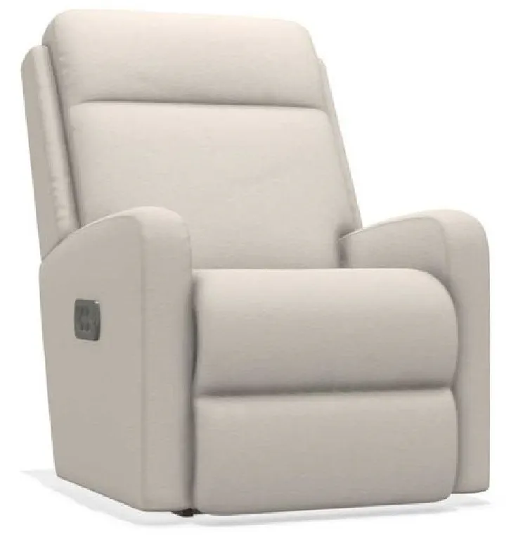 Lazboy 1HR747 Finley Power Rocking Recliner with Headrest and Lumber Lazboy 1HR747 Finley Power Rocking Recliner with Headrest and Lumber