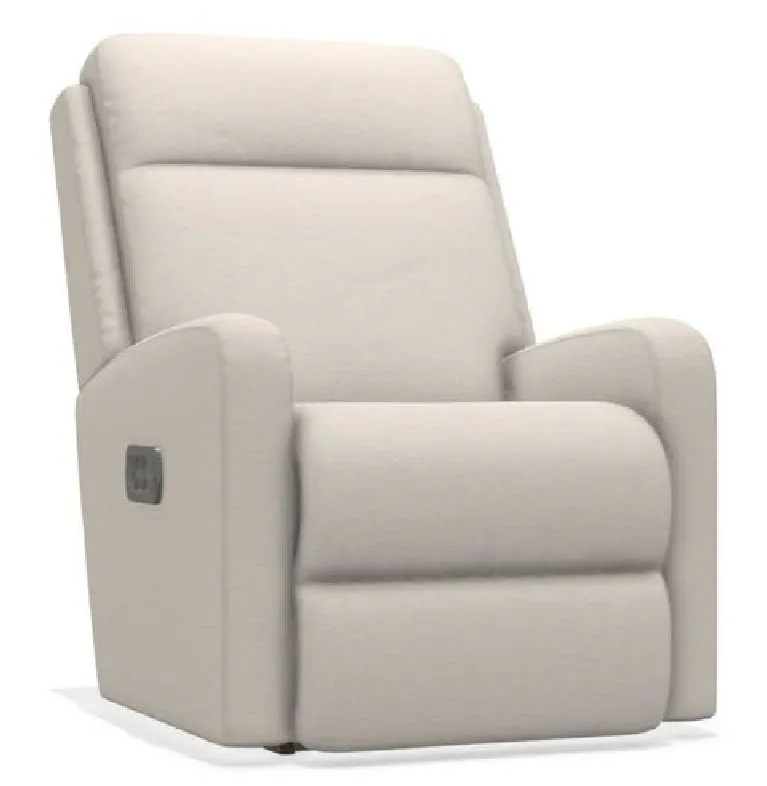 Lazboy 1HR747 Finley Power Rocking Recliner with Headrest and Lumber Lazboy 1HR747 Finley Power Rocking Recliner with Headrest and Lumber