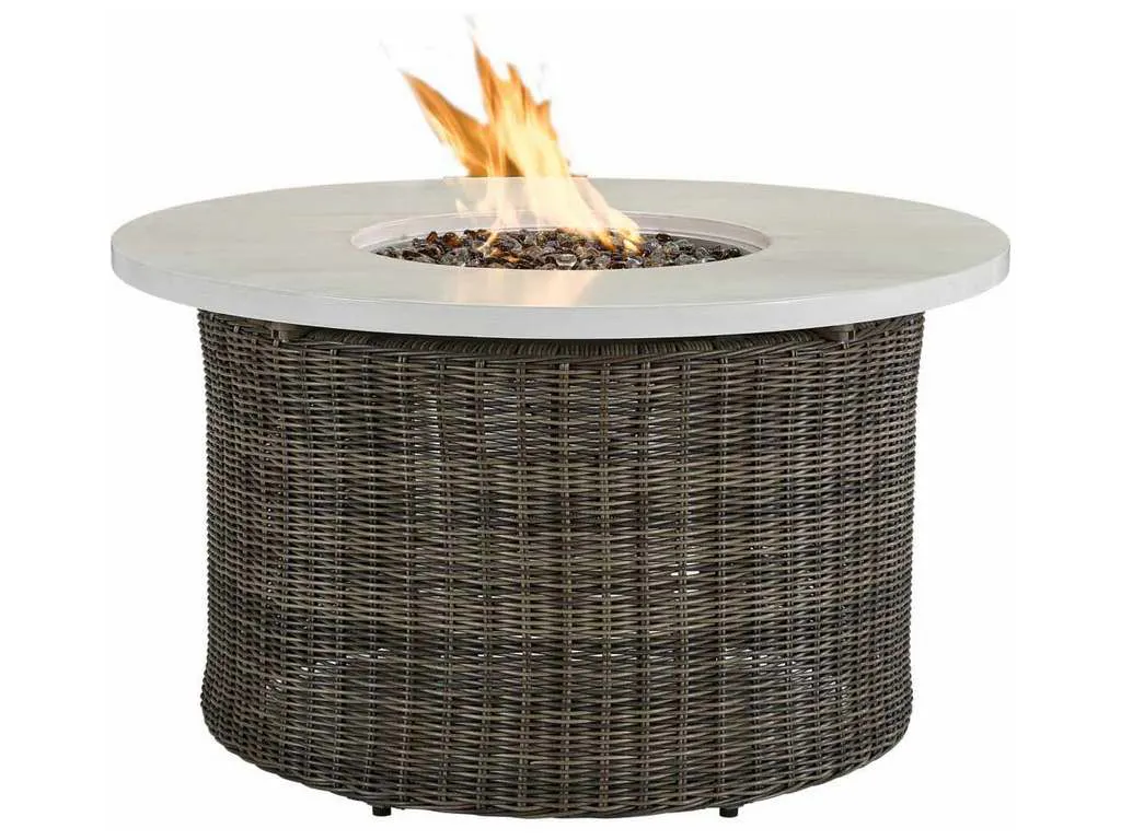 Lane Venture 19536-42 Oasis 42 inch Round Gas Fire Pit