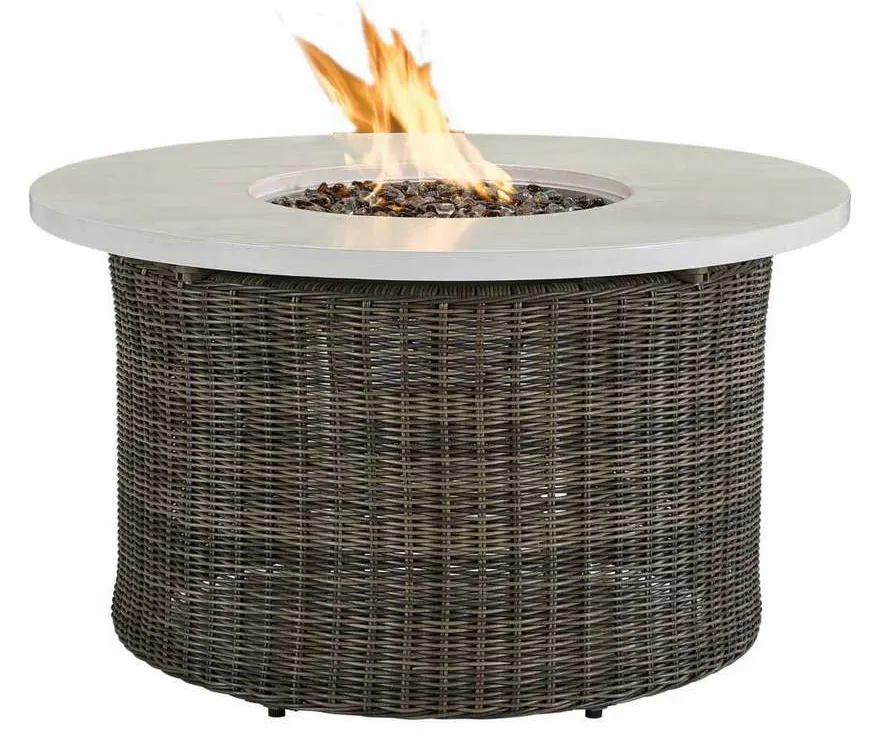 Lane Venture 19536-42 Oasis 42 inch Round Gas Fire Pit Lane Venture 19536-42 Oasis 42 inch Round Gas Fire Pit
