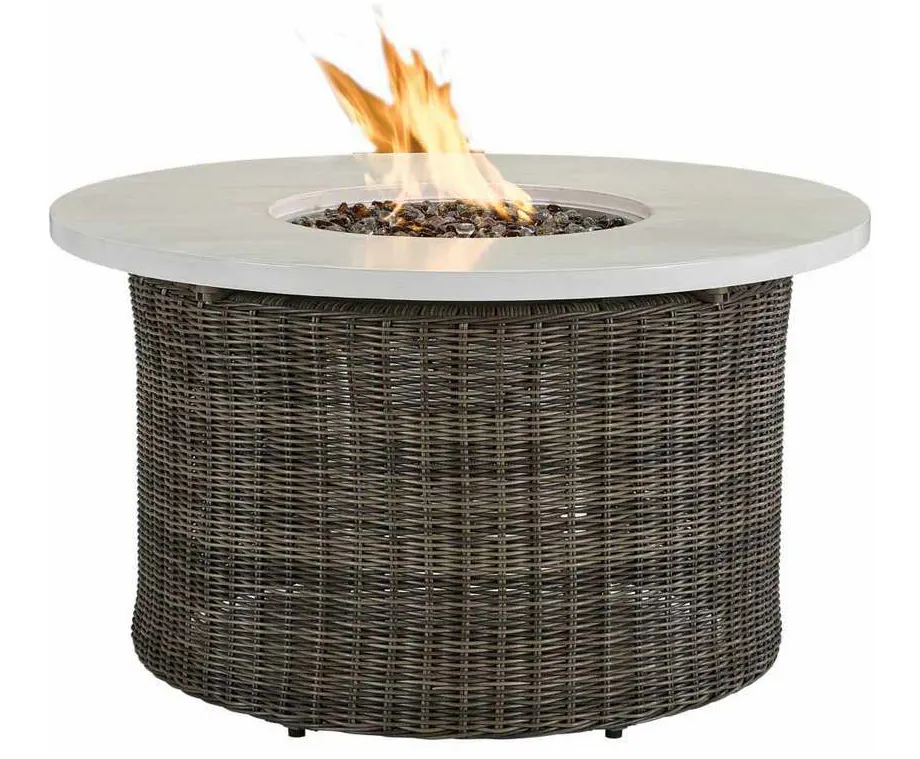 Lane Venture 19536-42 Oasis 42 inch Round Gas Fire Pit Lane Venture 19536-42 Oasis 42 inch Round Gas Fire Pit