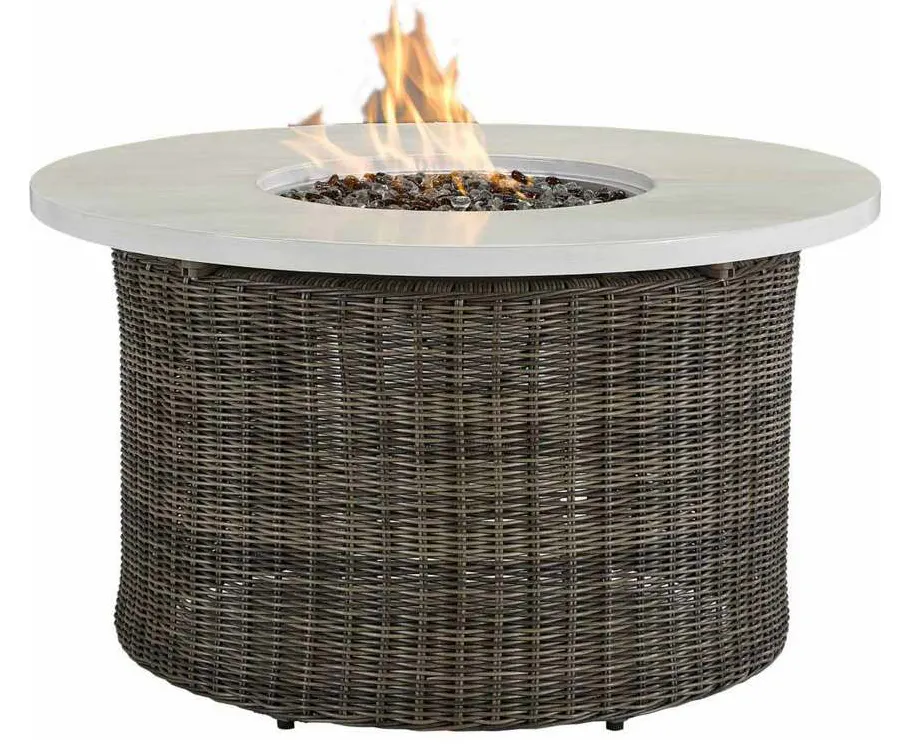 Lane Venture 19536-42 Oasis 42 inch Round Gas Fire Pit Lane Venture 19536-42 Oasis 42 inch Round Gas Fire Pit