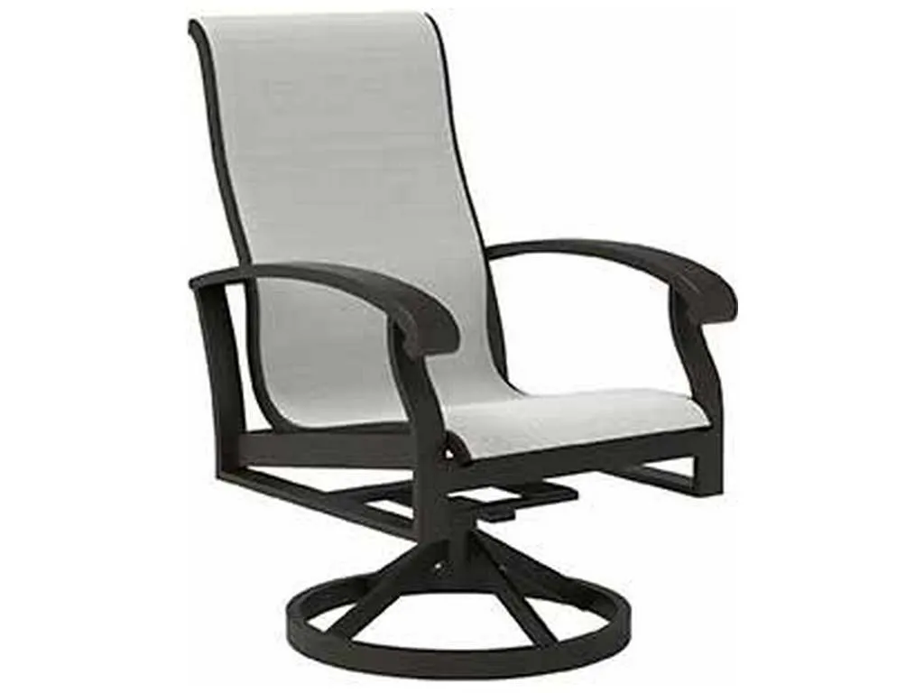 Lane Venture 418-46 Smith Lake High Back Swivel Dining Arm Ch