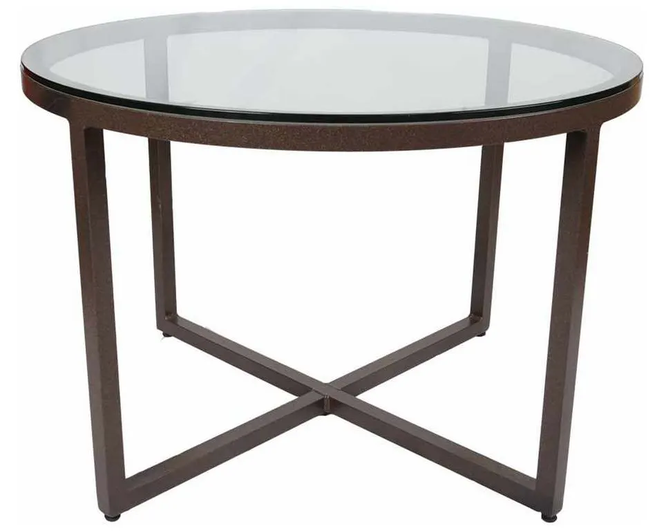Lane Venture 455-42 Contempo Round Dining Table Glass Top Lane Venture 455-42 Contempo Round Dining Table Glass Top