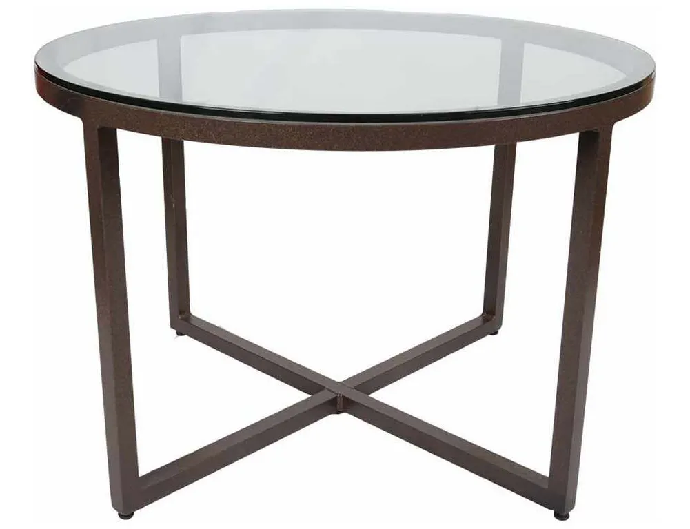 Lane Venture 455-42 Contempo Round Dining Table Glass Top Lane Venture 455-42 Contempo Round Dining Table Glass Top