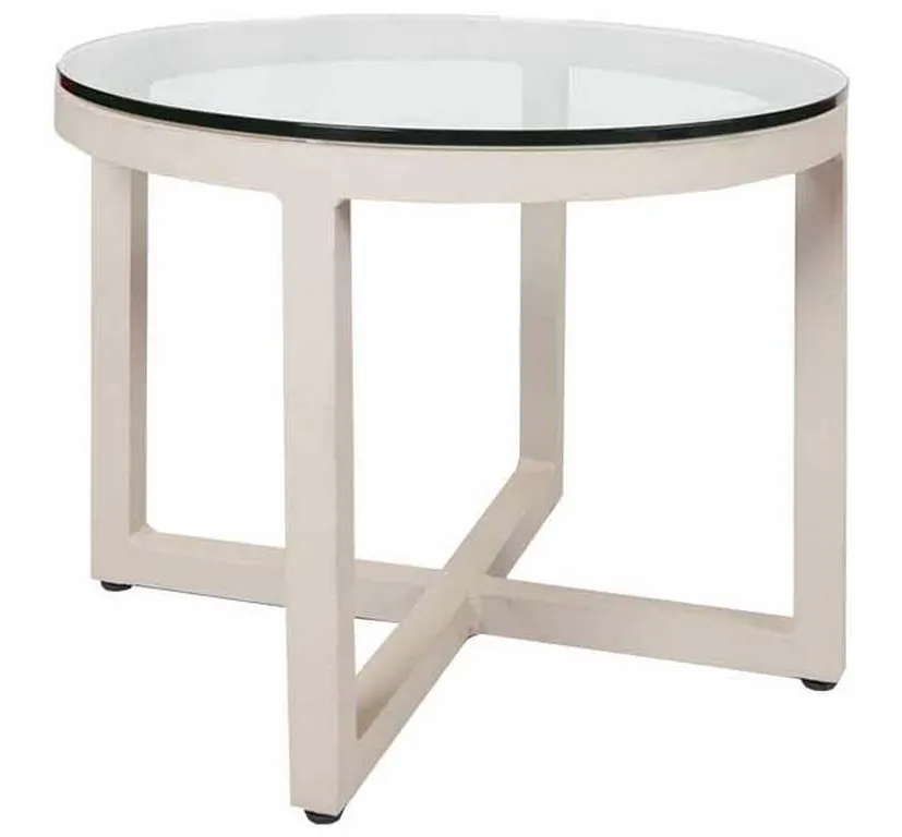 Lane Venture 455-62 Contempo Round End Table Glass Top Lane Venture 455-62 Contempo Round End Table Glass Top