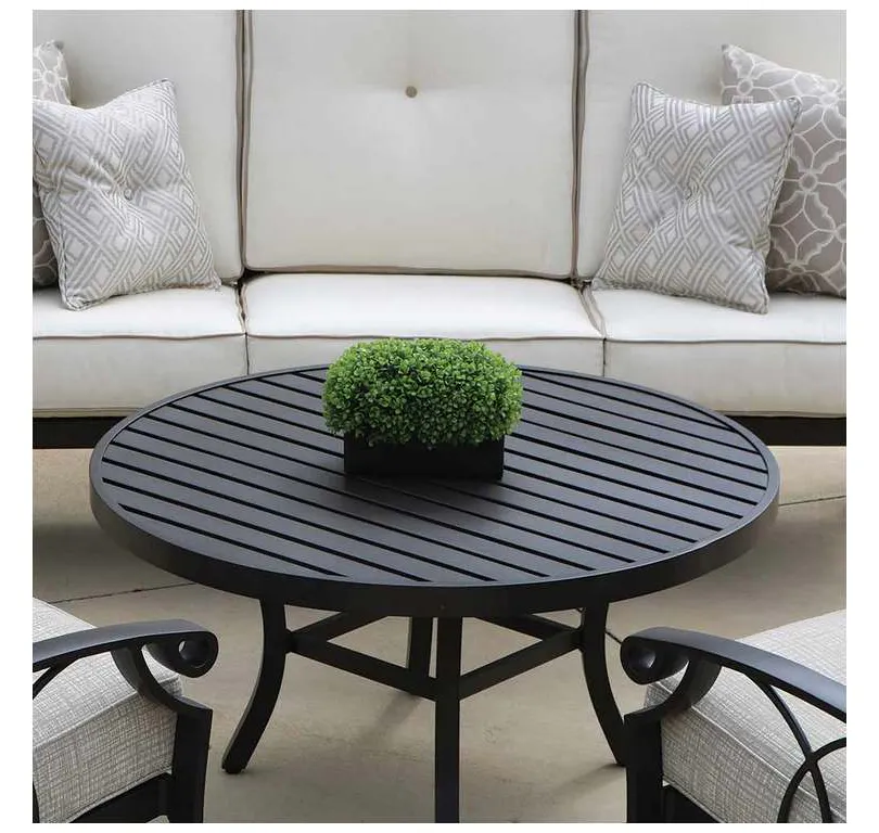 Lane Venture 451-63 Craftsman Round Cocktail Table Lane Venture 451-63 Craftsman Round Cocktail Table